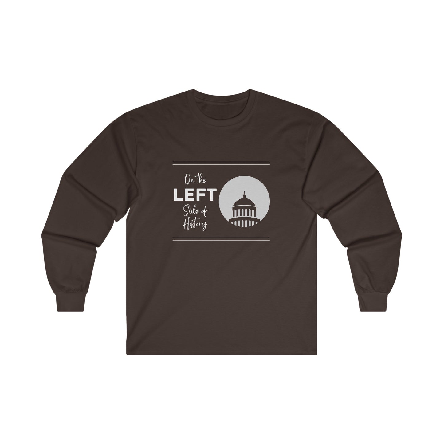 On the Left Side of History Long Sleeve Tee