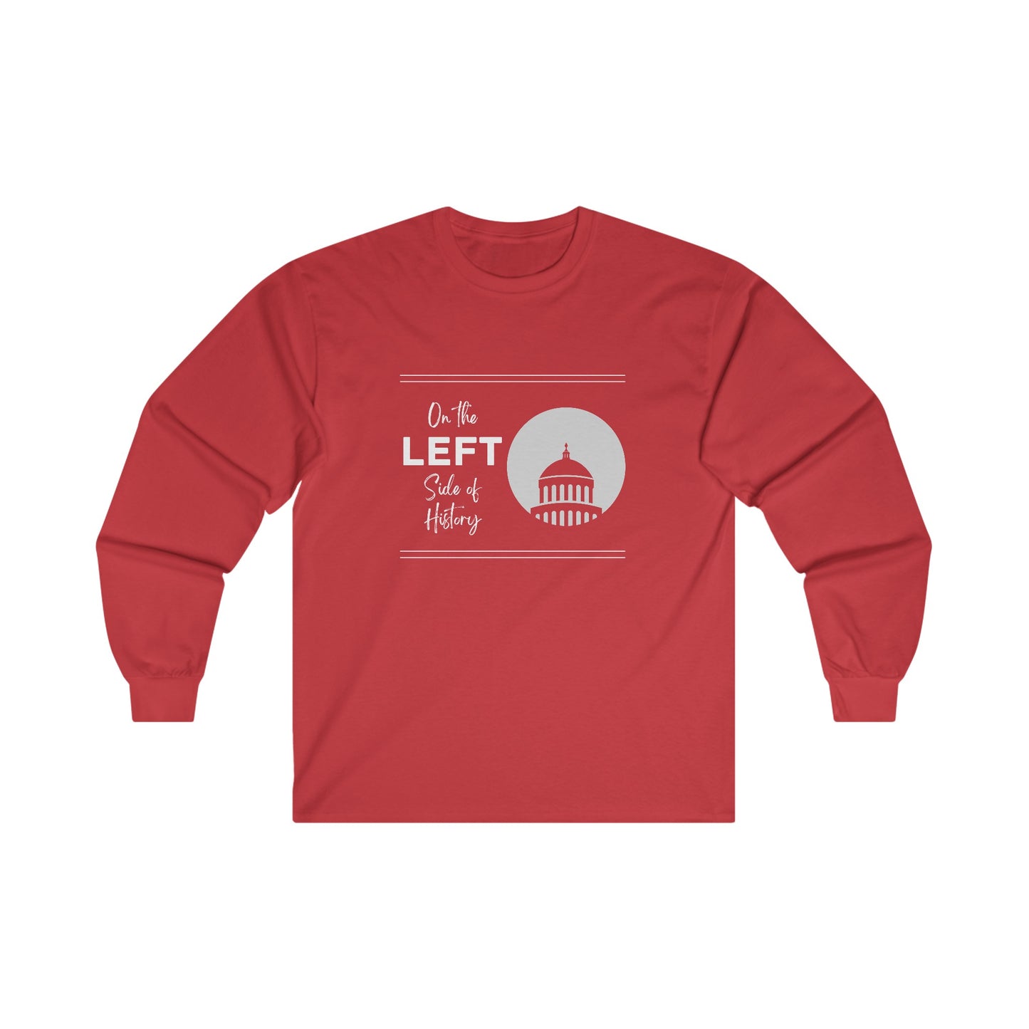 On the Left Side of History Long Sleeve Tee