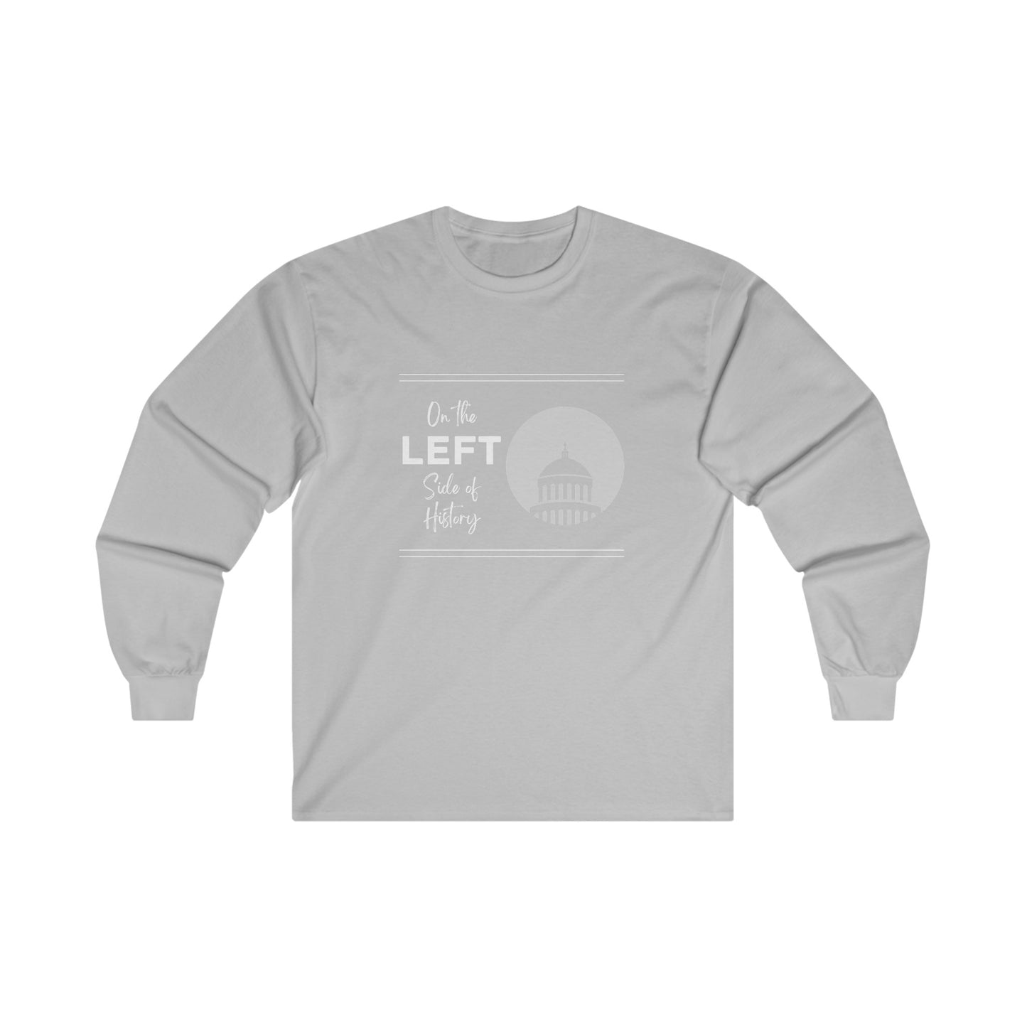 On the Left Side of History Long Sleeve Tee