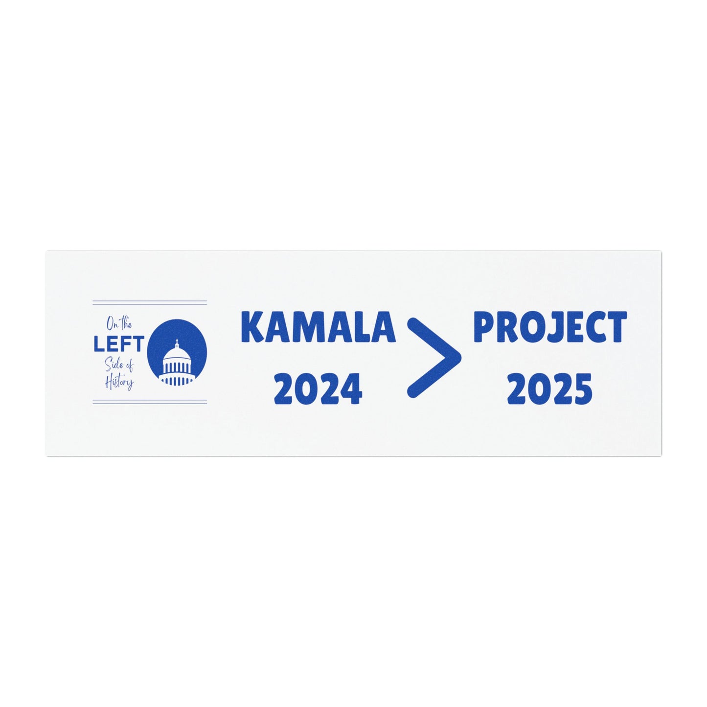 Kamala 2024 > Project 2025 Car Magnet