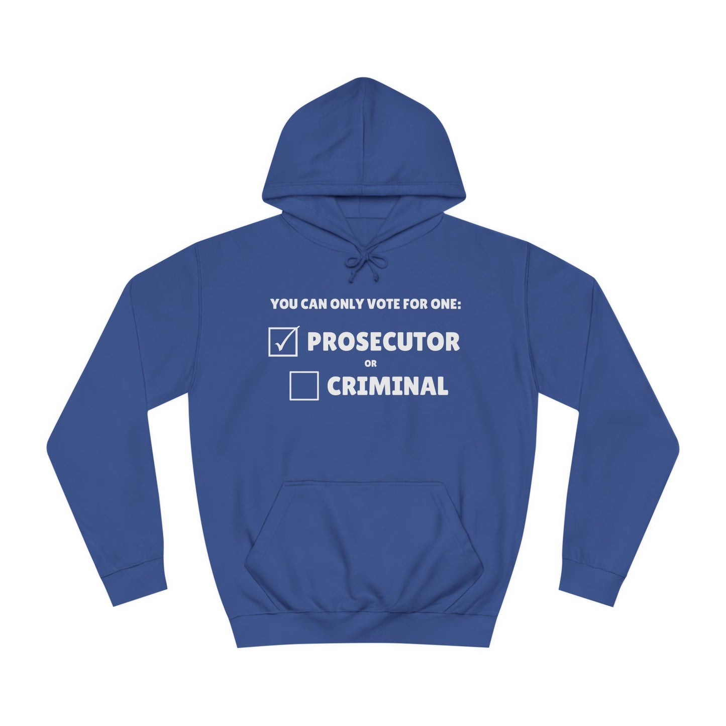 Prosecutor vs Criminal Sweatshirt