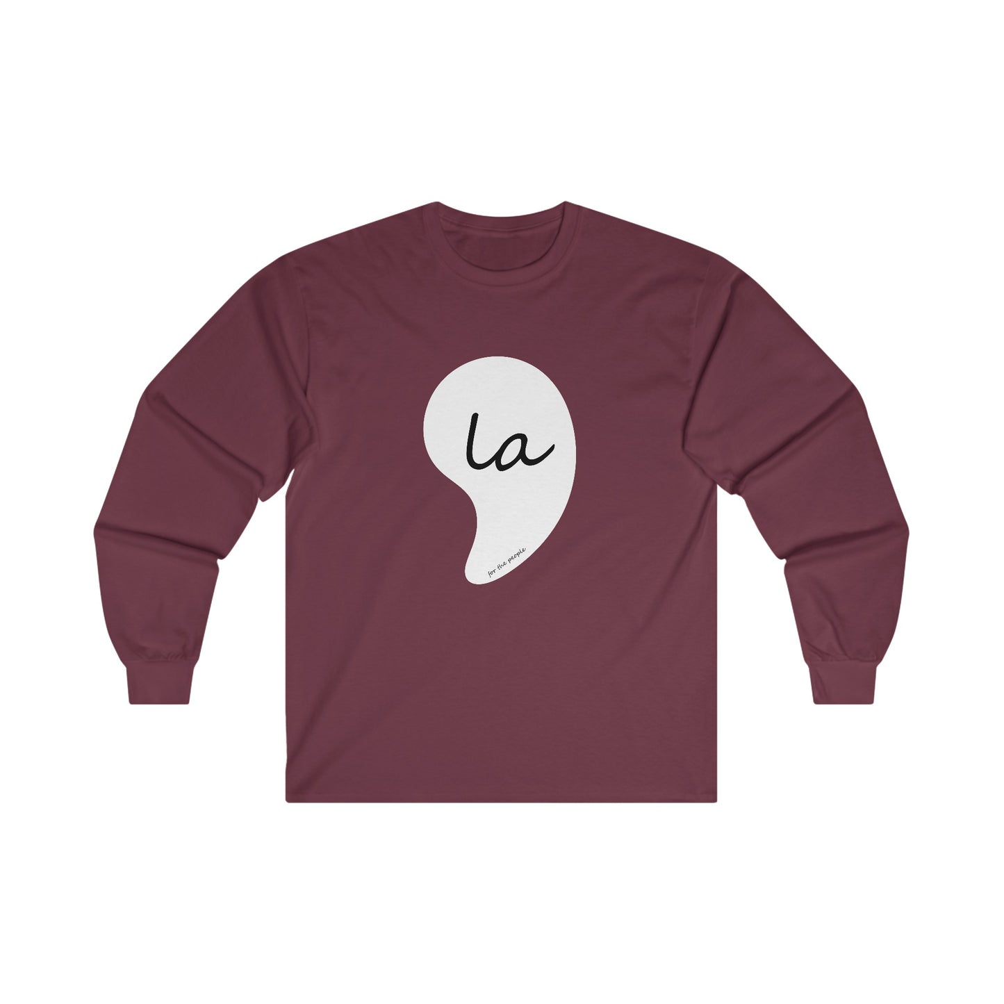 Kamala = Comma La Long Sleeve Tee