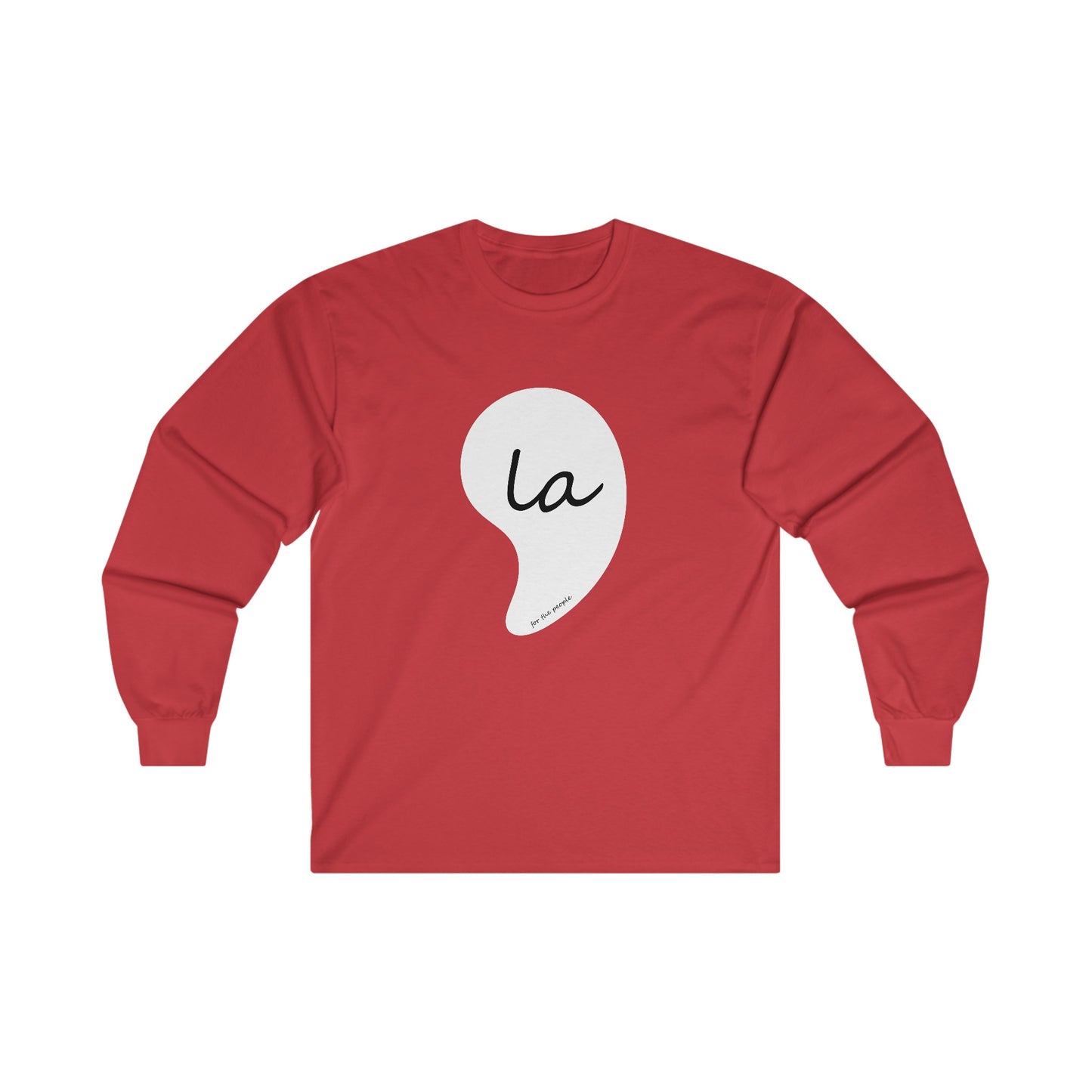 Kamala = Comma La Long Sleeve Tee