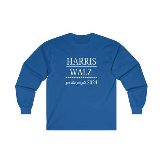 Harris Walz 2024 Long Sleeve Tee