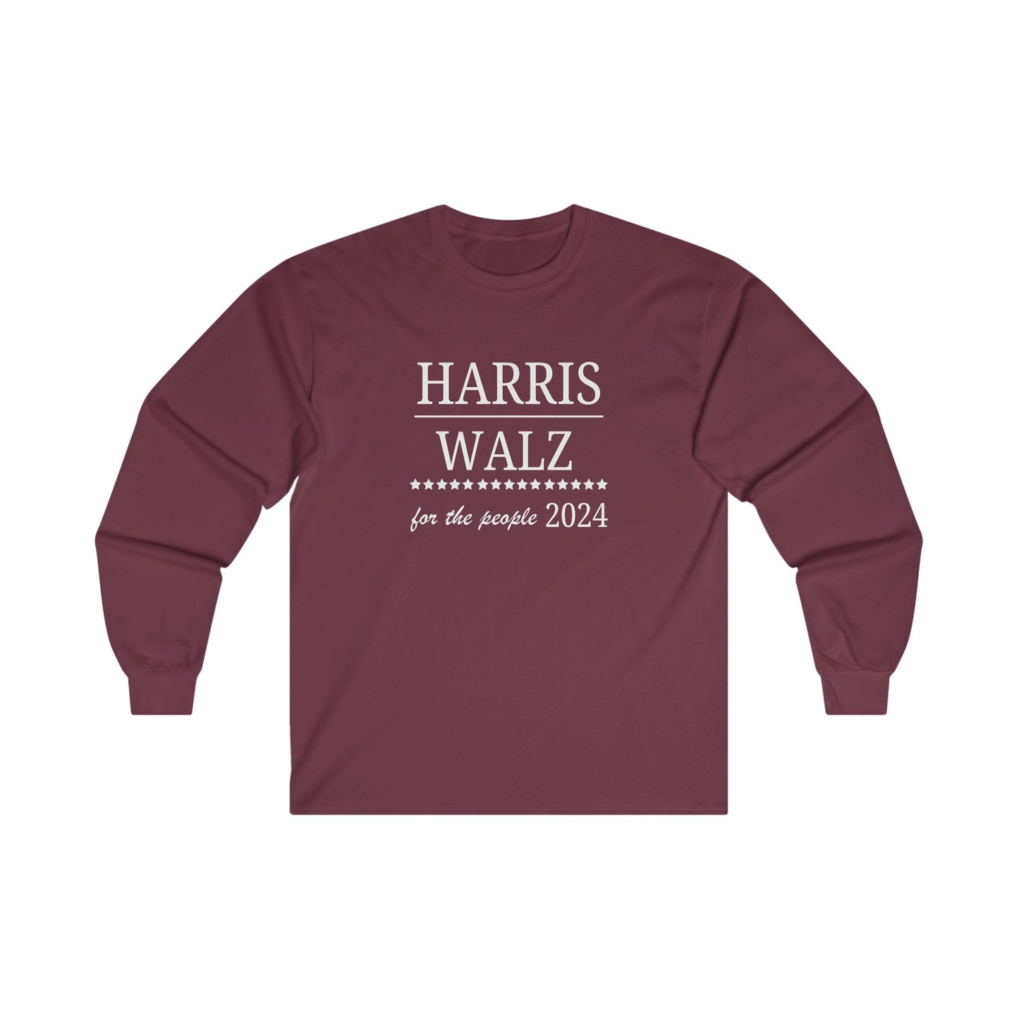 Harris Walz 2024 Long Sleeve Tee