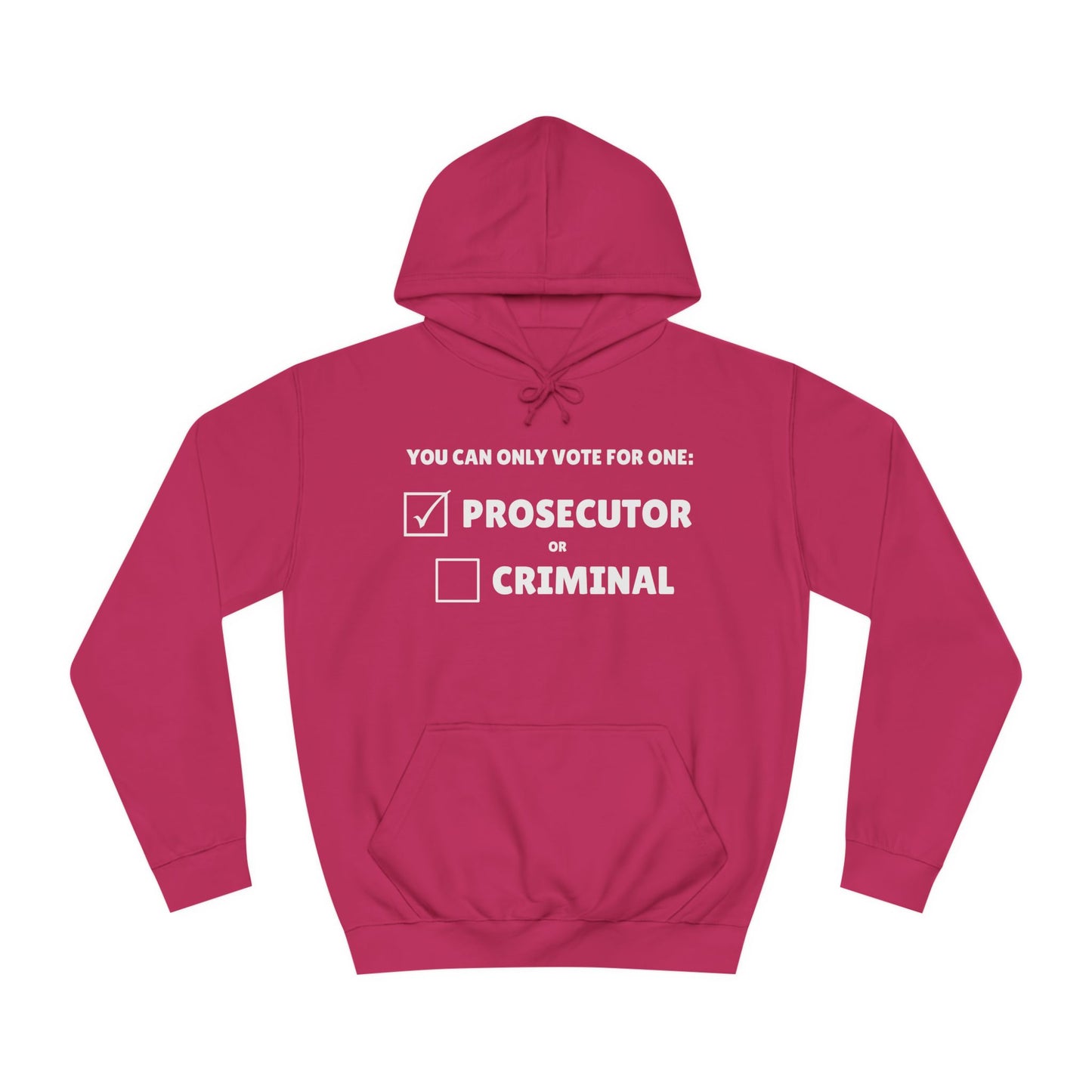 Prosecutor vs Criminal Sweatshirt