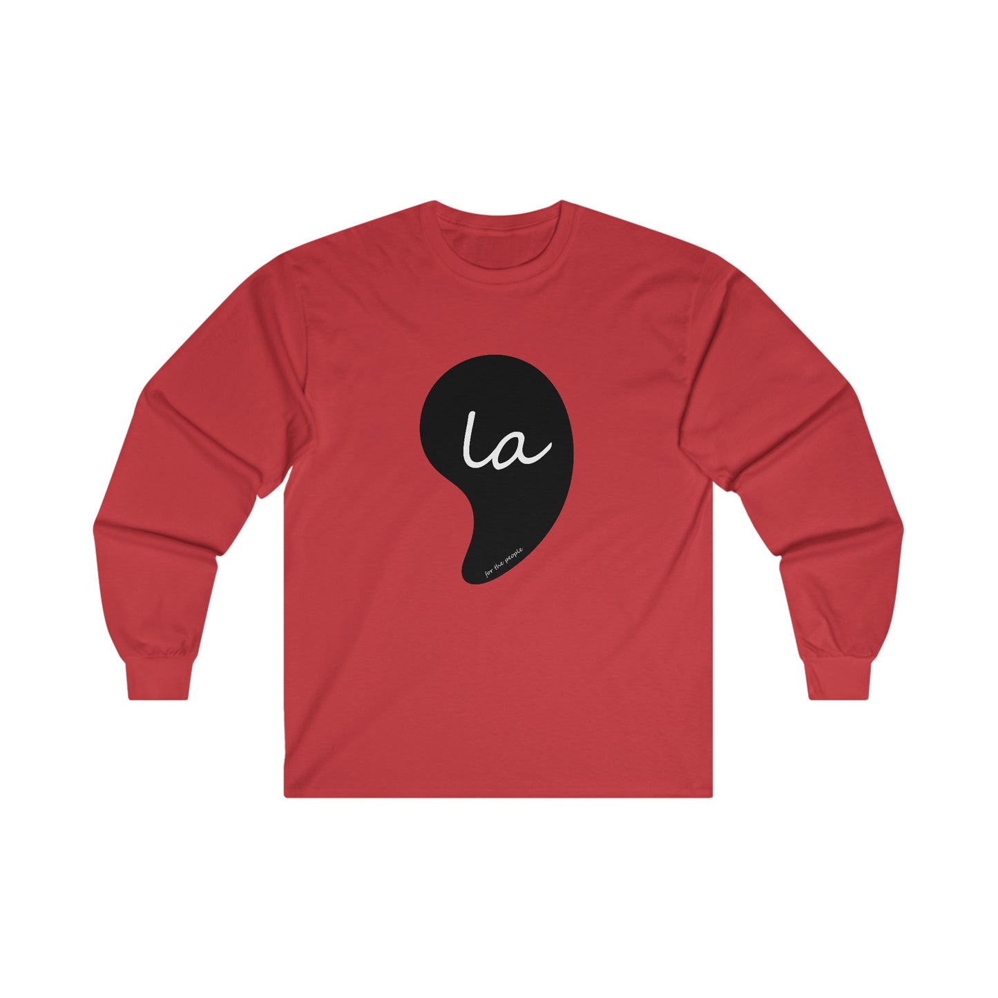 Kamala = Comma La Long Sleeve Tee