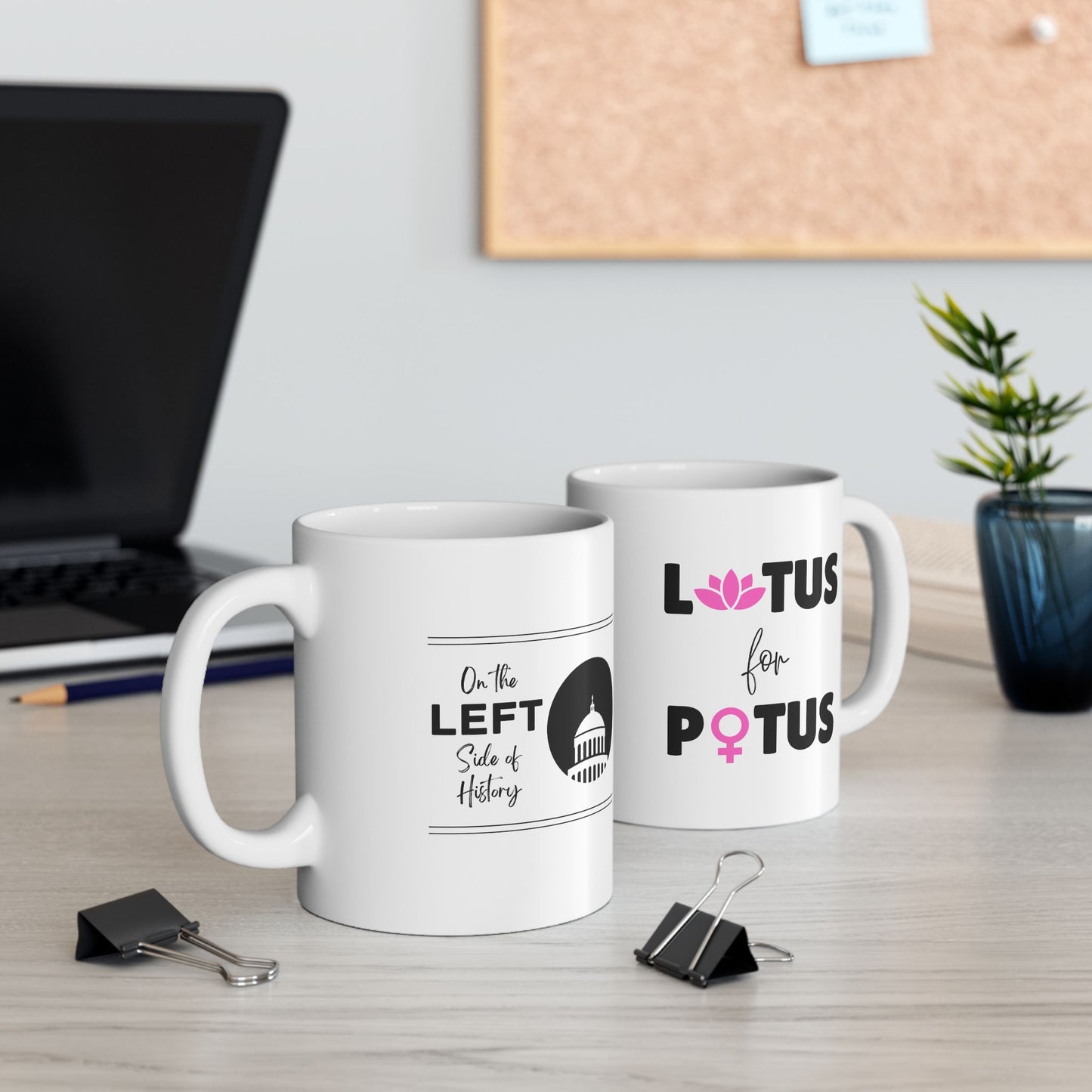 LOTUS for POTUS Ceramic Mug