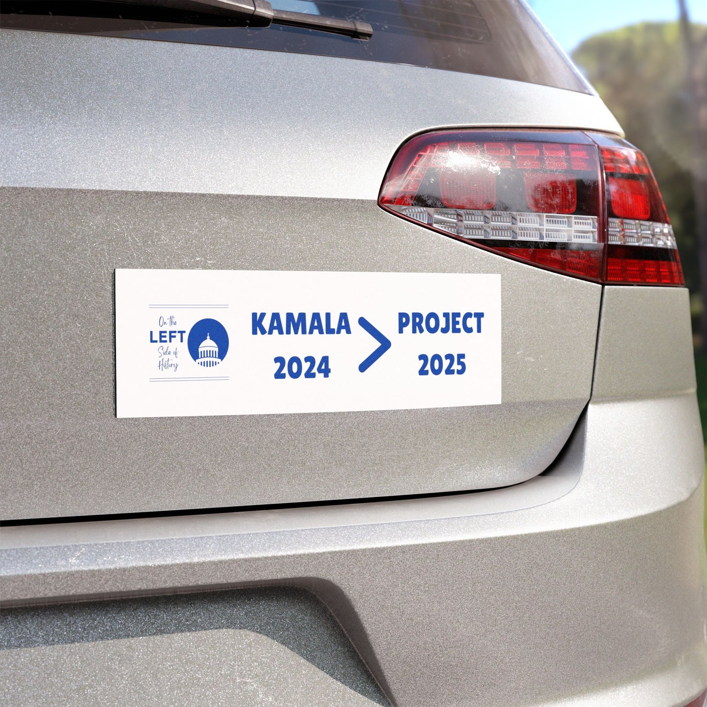 Kamala 2024 > Project 2025 Car Magnet