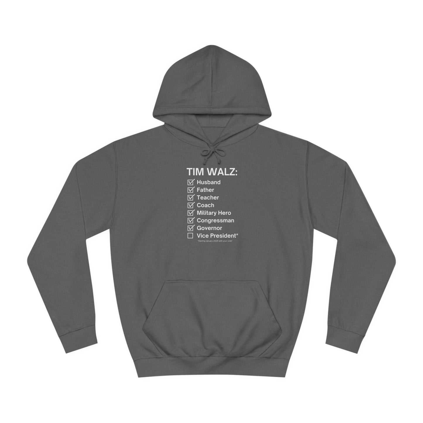 Tim Walz Checklist Sweatshirt