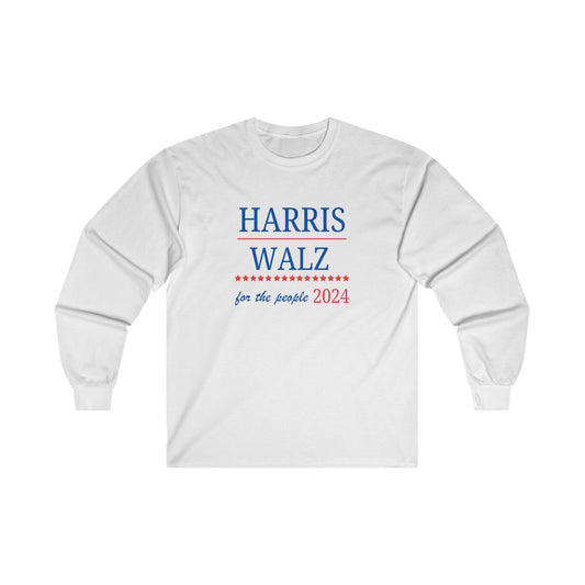 Harris Walz 2024 Long Sleeve Tee